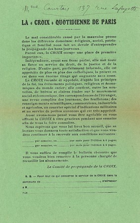HIV   Documents histoire la Croix   02