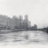 La Cité, au maximum de la crue